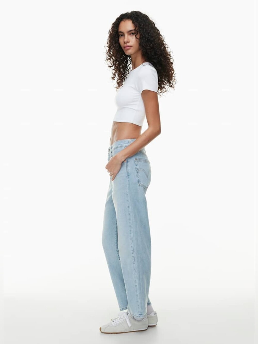 aritzia x levi ribcage straight ankle jeans 27L - Picture 2 of 7